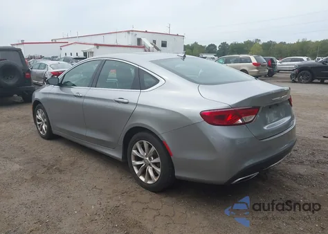2015 Chrysler 200 C из США, поврежденный, VIN 1C3CCCCG2FN700570